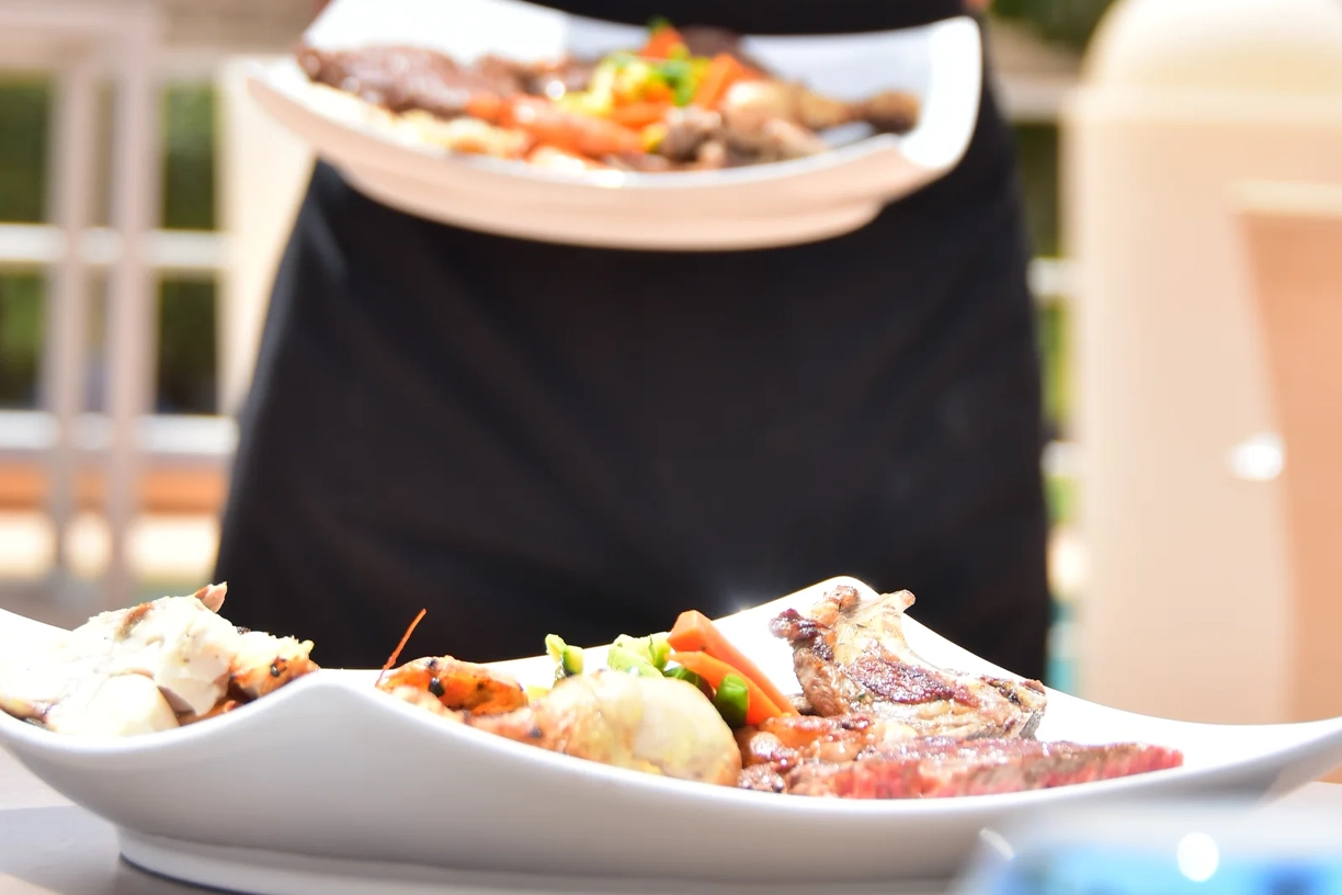 Restaurant piscine Marrakech inclus