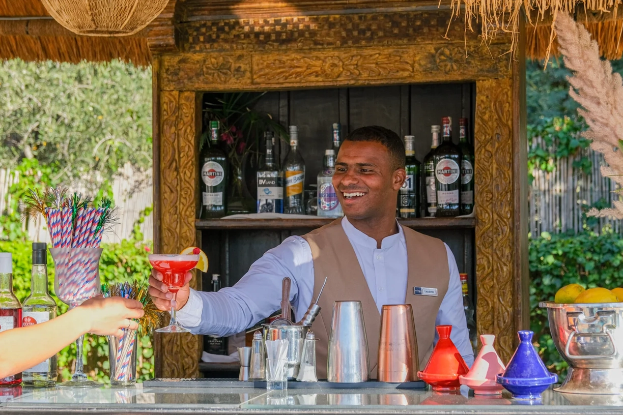 Restaurant piscine Marrakech inclus